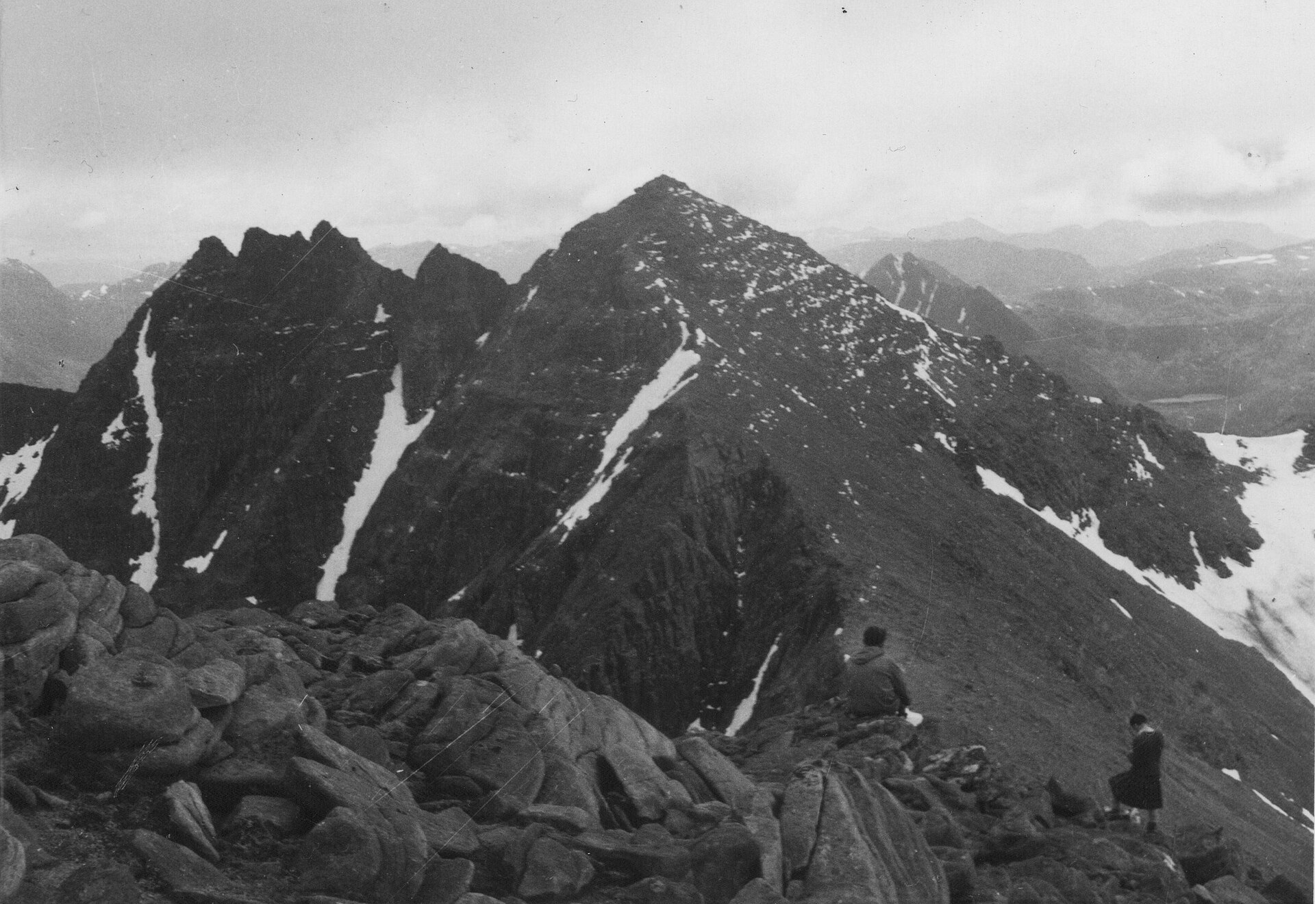 An Teallach from Corrie Hallie