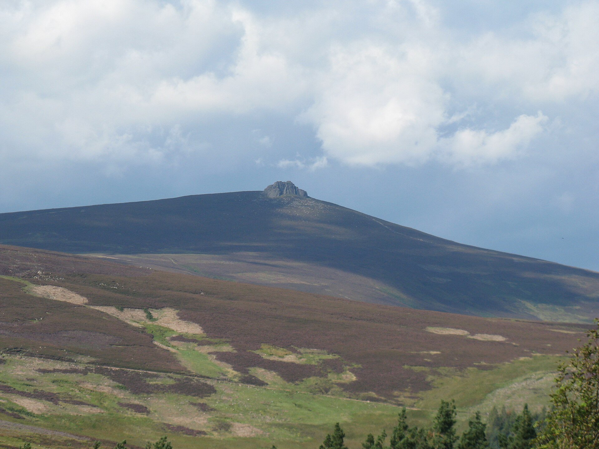 Clachnaben from Glen Dye