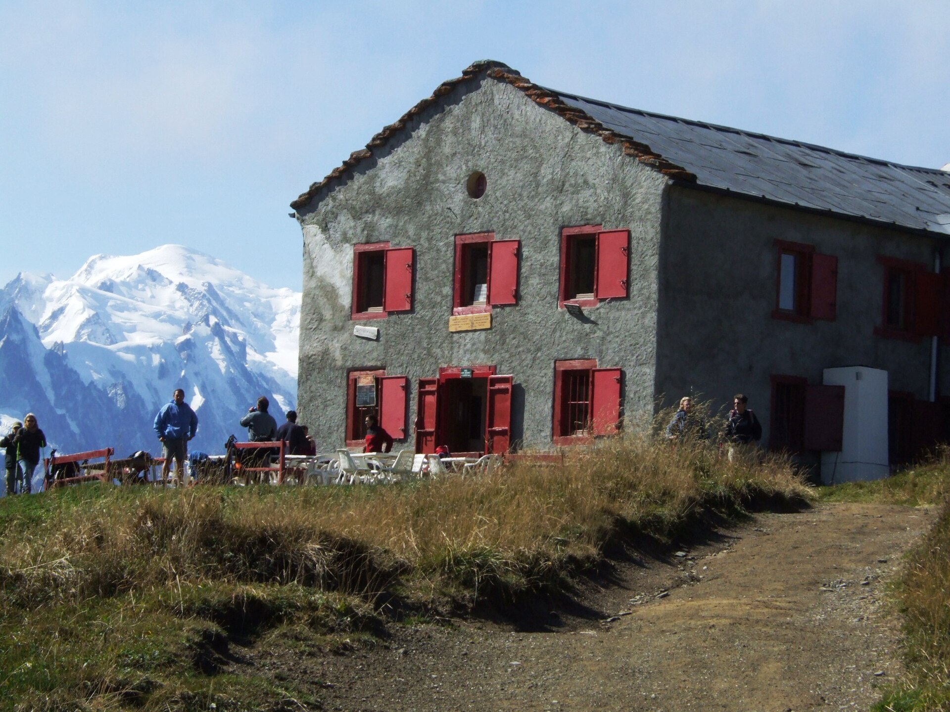 Col de Balme from Le Tour
