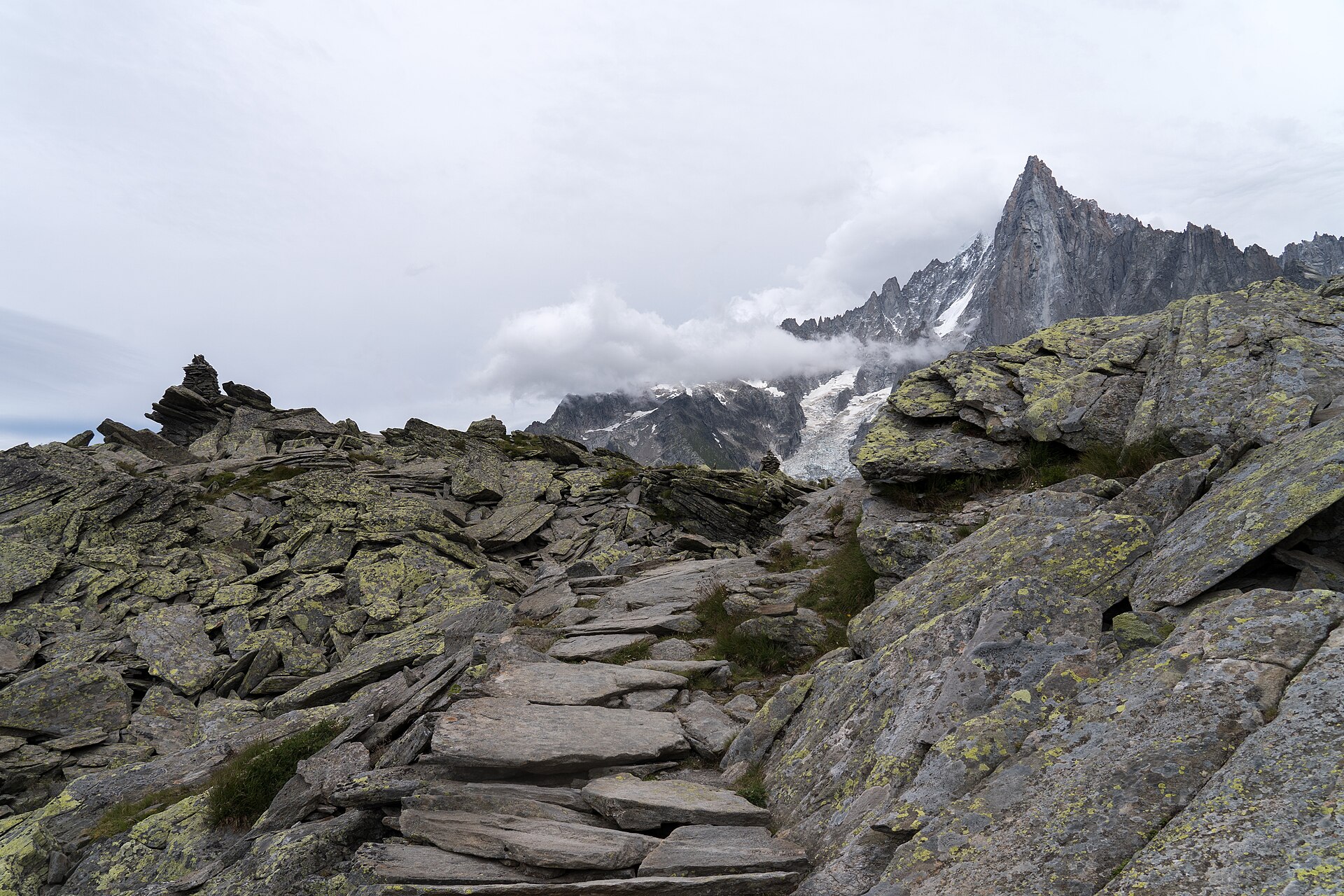Grand Balcon Nord, Plan de l'Aiguille to Montenvers