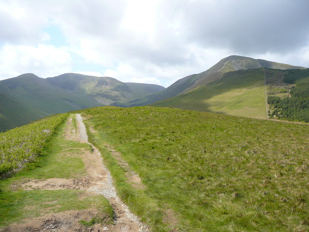 Grisedale Pike from Braithwaite