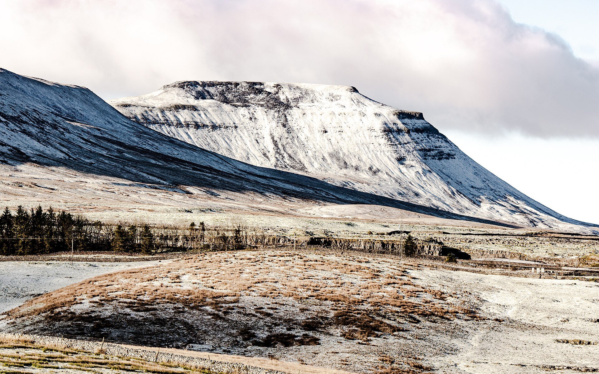 Ingleborough from Clapham