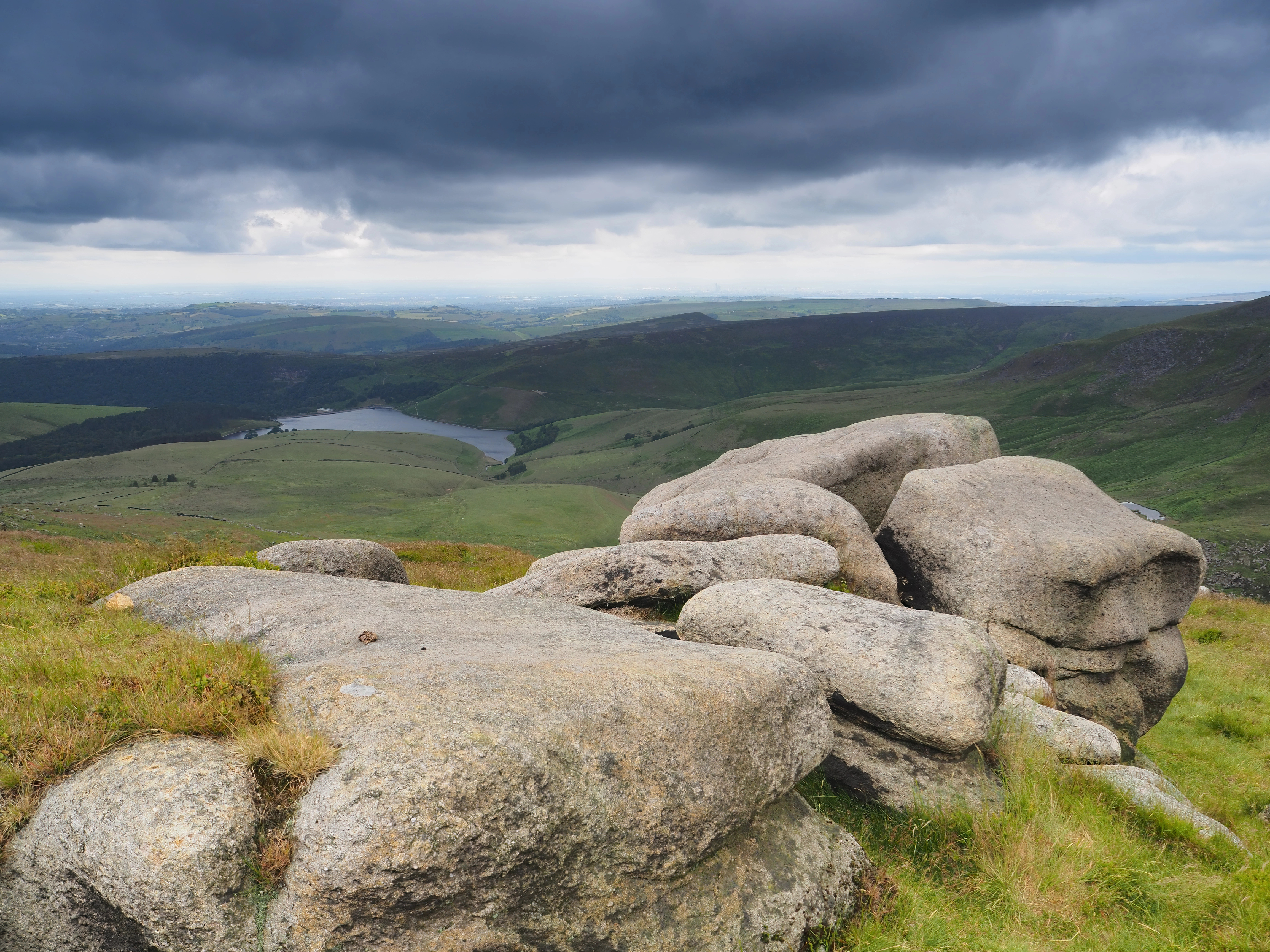 Kinder Scout via Grindsbrook Clough