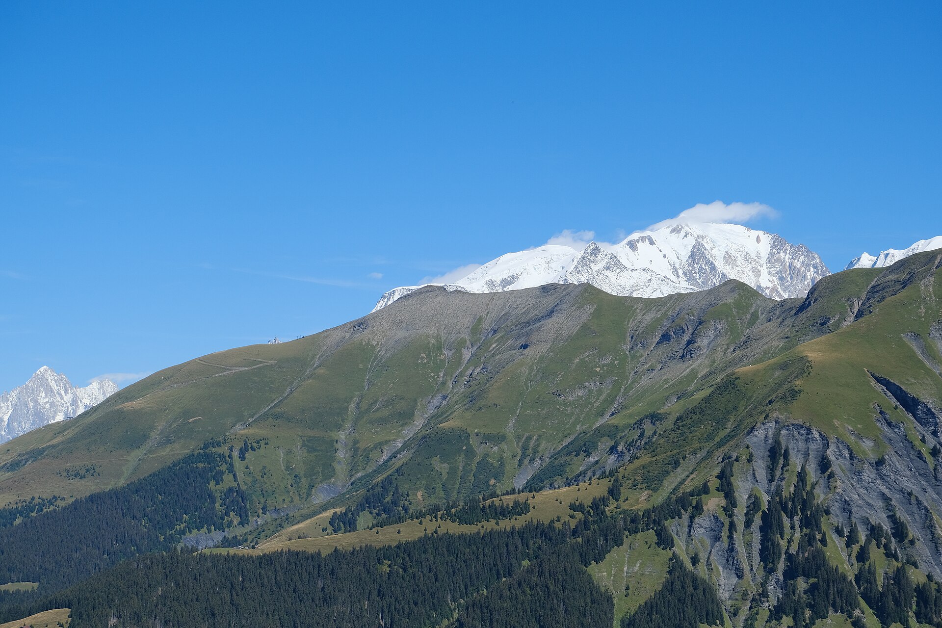 Mont Joly from Megève