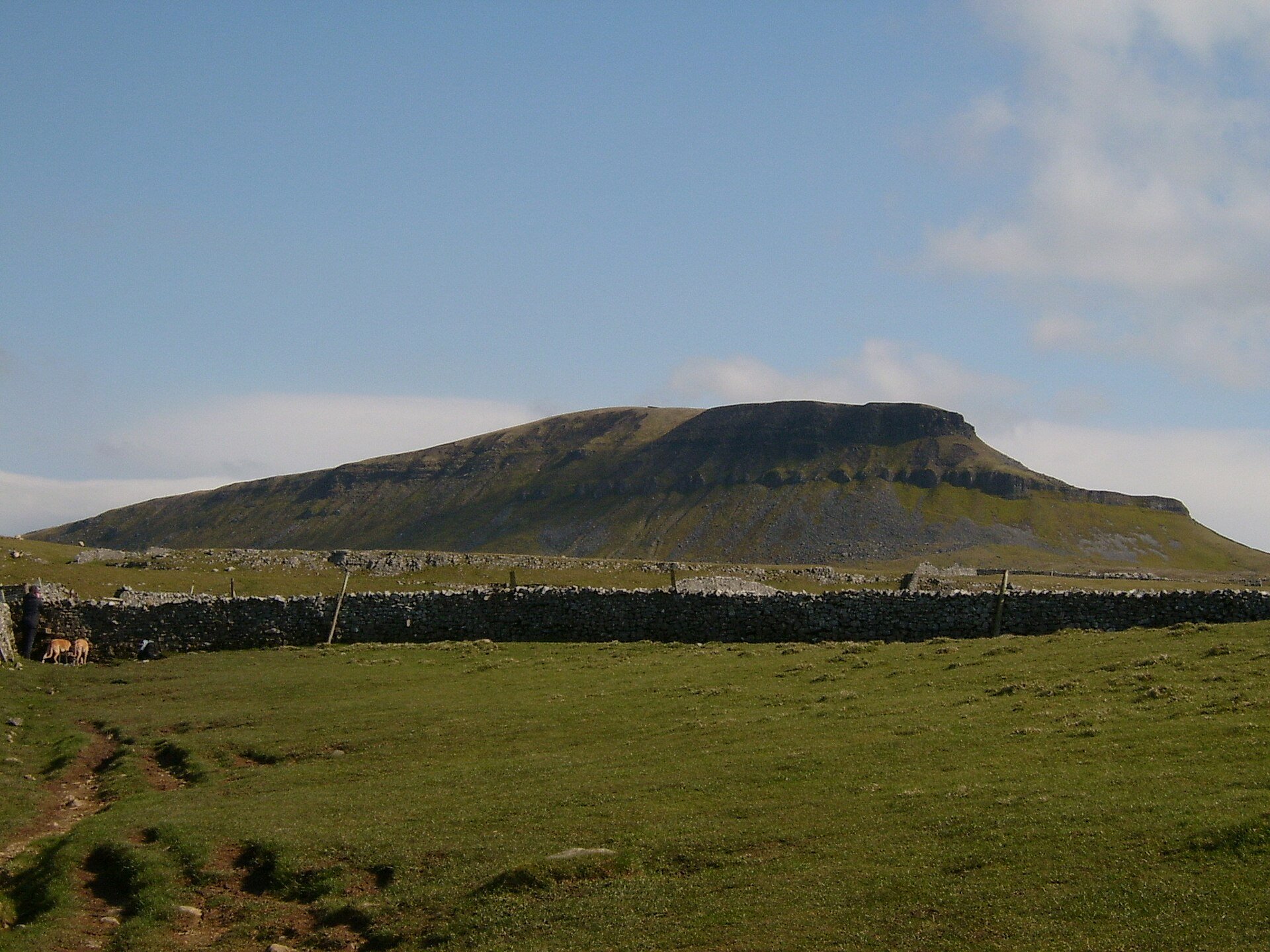 Pen-y-ghent from Horton in Ribblesdale