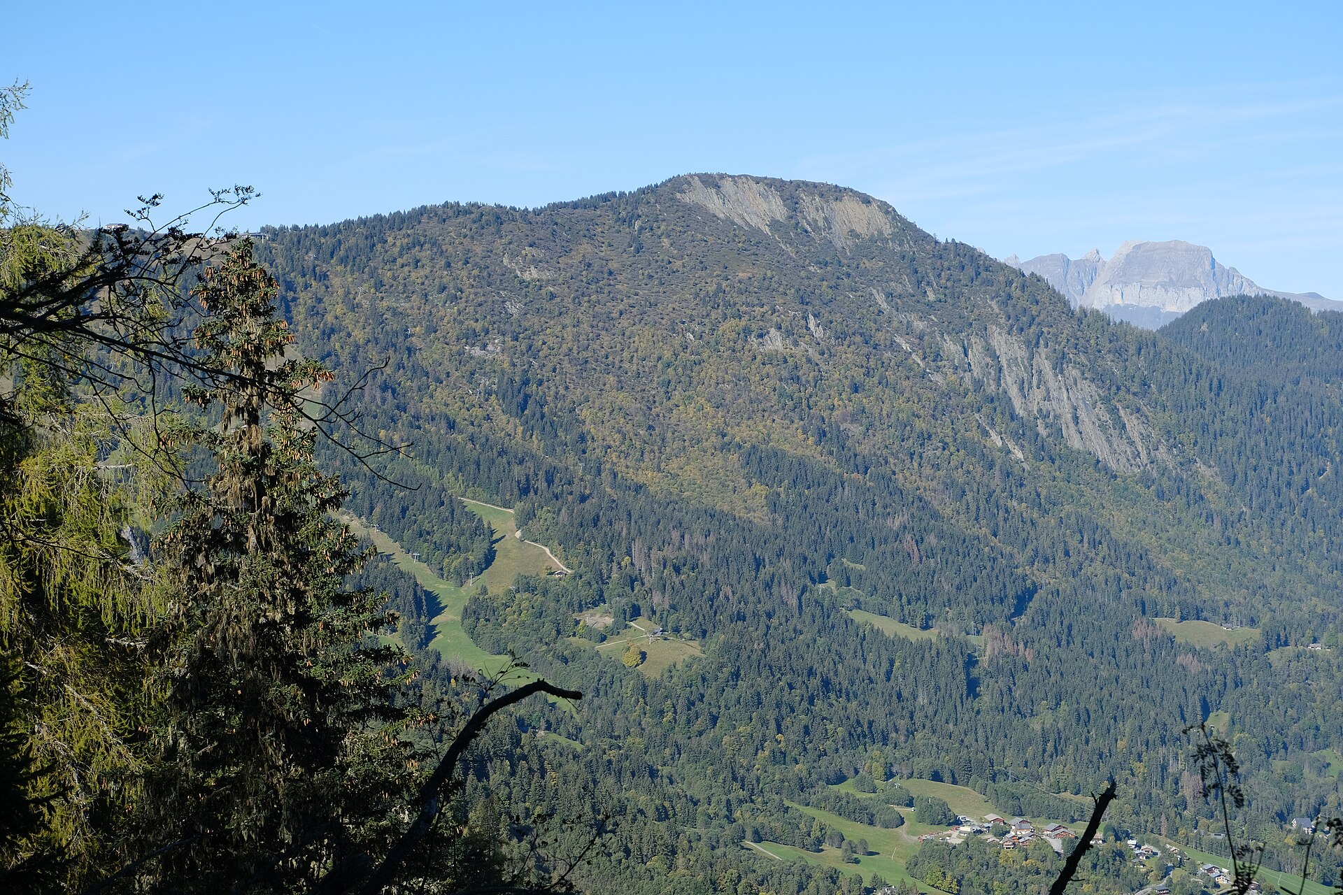 Bellevue to the Prarion by the Col de Voza