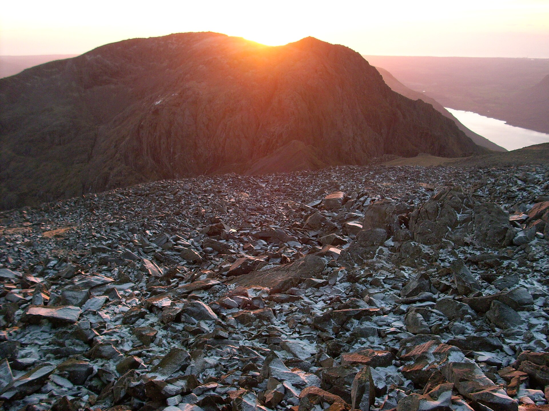 Scafell Pike from Wasdale